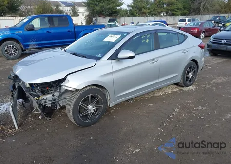 2019 Hyundai Elantra Value Edition из США, поврежденный, VIN KMHD84LF4KU865840